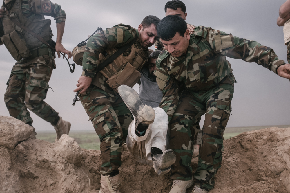 Photo: Kurdistan24 / Alexandre Afonso (Makhmour Front line)